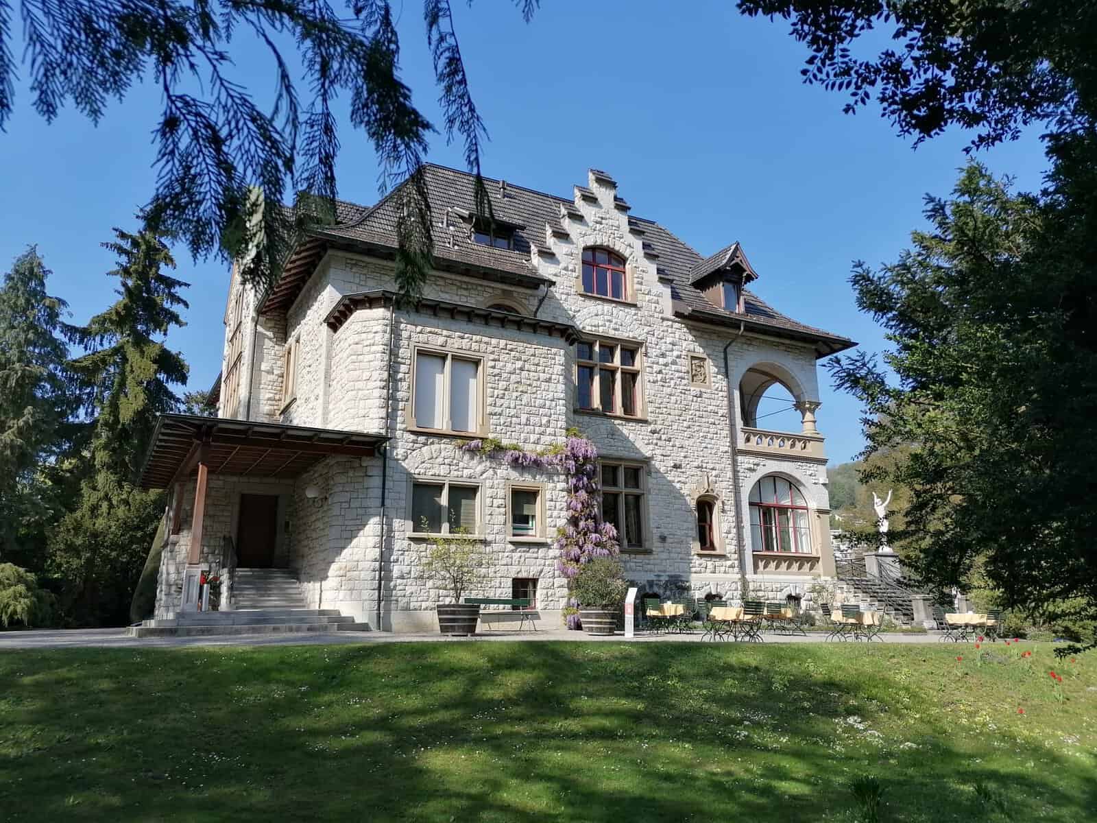 Vila Boveri u Badenu - povijesna švicarska arhitektura