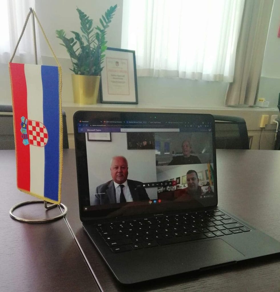 Video konferencije s gradonačelnicima Bjelovara, Križevaca i Đurđevca