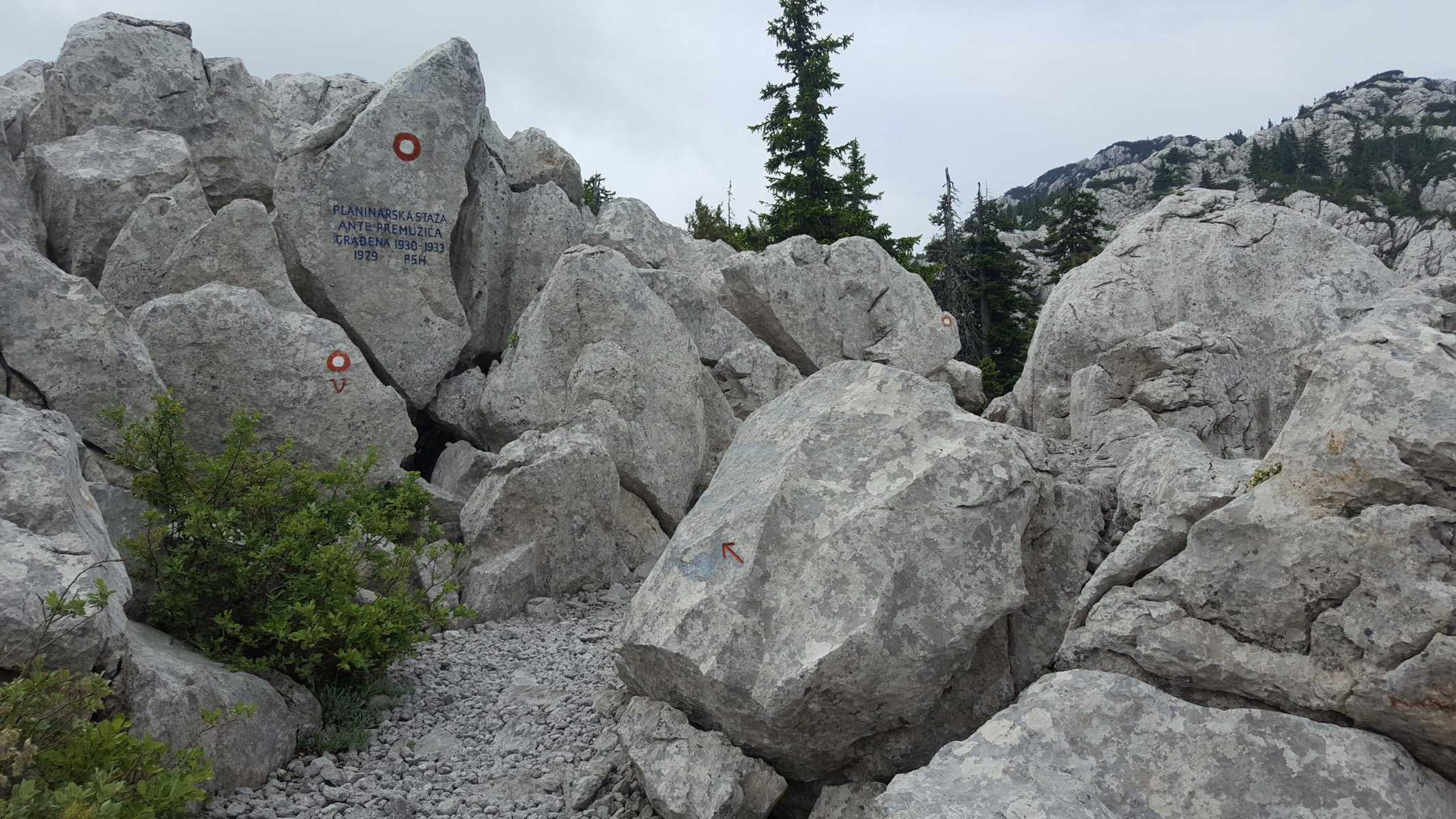 Premužićeva staza na Velebitu - planinarenje u Hrvatskoj