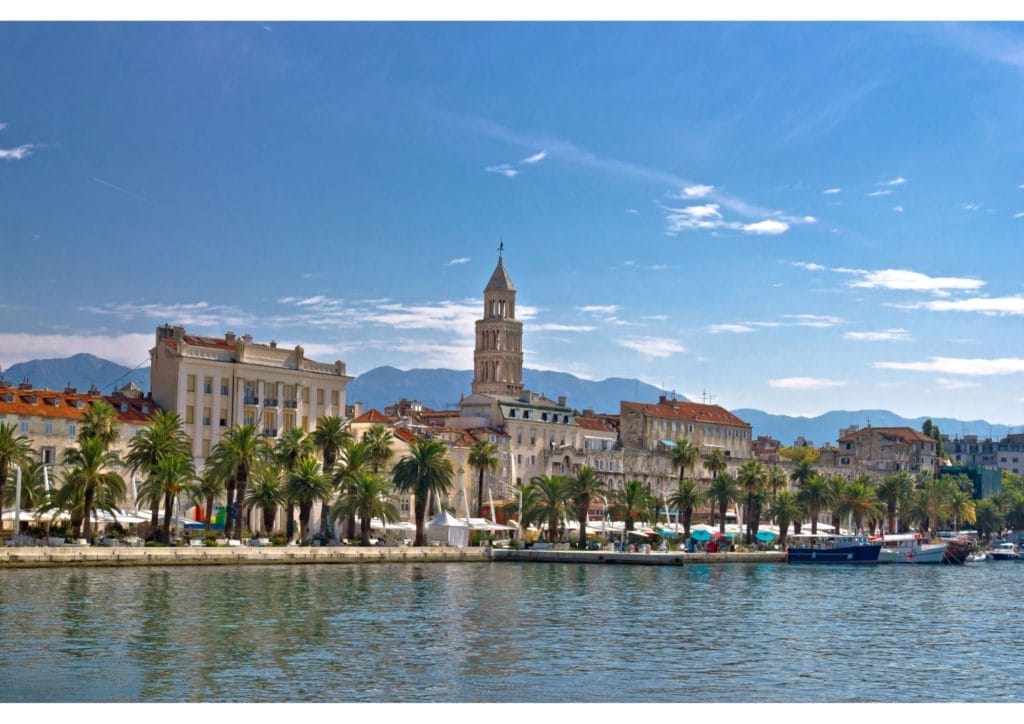 Virtueller Spaziergang durch Split - sonnige Hafenstadt