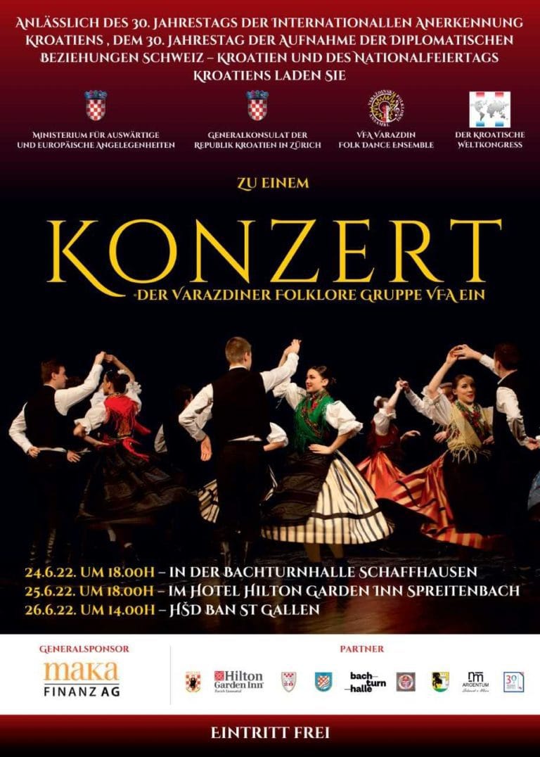 Varaždinski folklorni ansambl - koncert