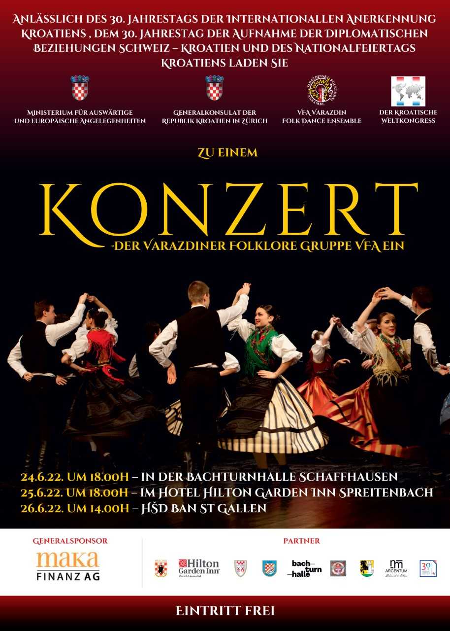 Varaždinski folklorni ansambl - koncert