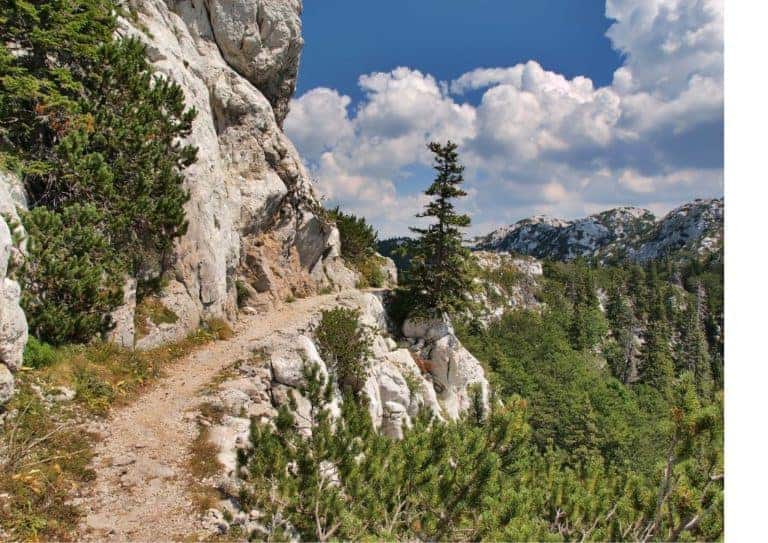 Interaktivna planinarska karta Hrvatske