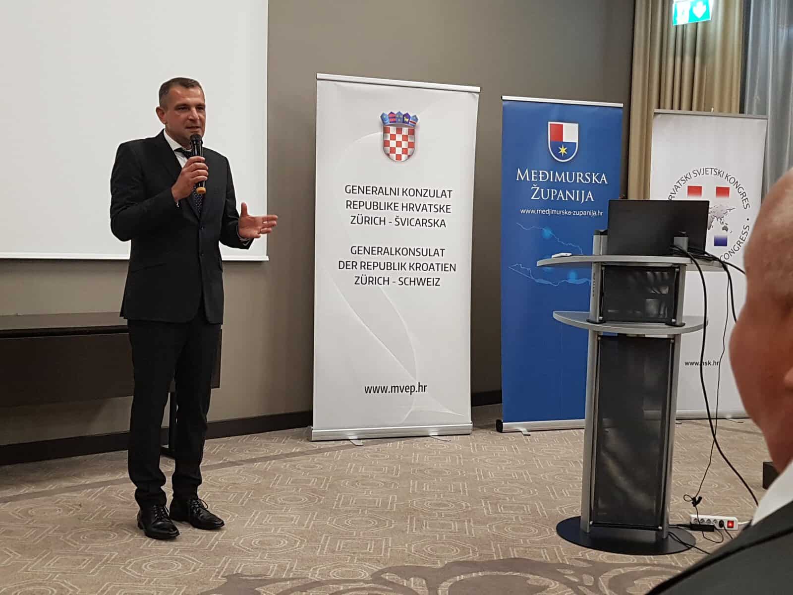 Švicarski Hrvati - predstavljanje Međimurja