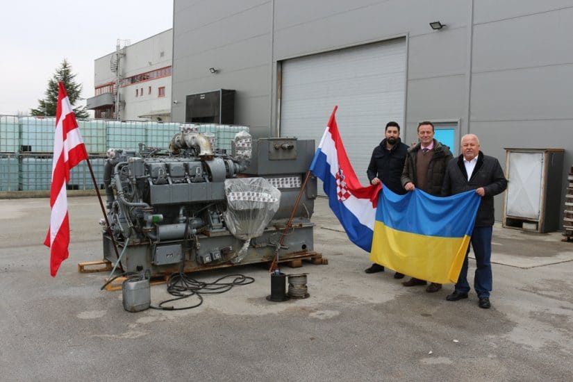 Donacija agregata za bolnicu u Ukrajini