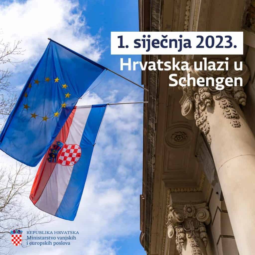 Hrvatska ulazi u Schengenski prostor 2023