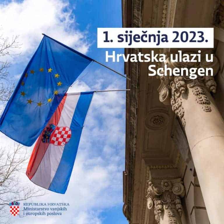 Hrvatska ulazi u Schengenski prostor 2023
