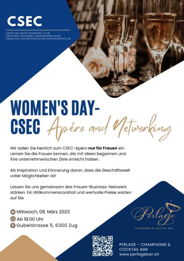 Womens Day CSEC Apéro - networking event