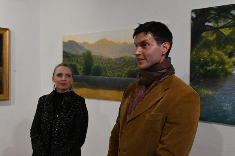 Domagoj Barić - izložba Pejzaži u Karlovcu