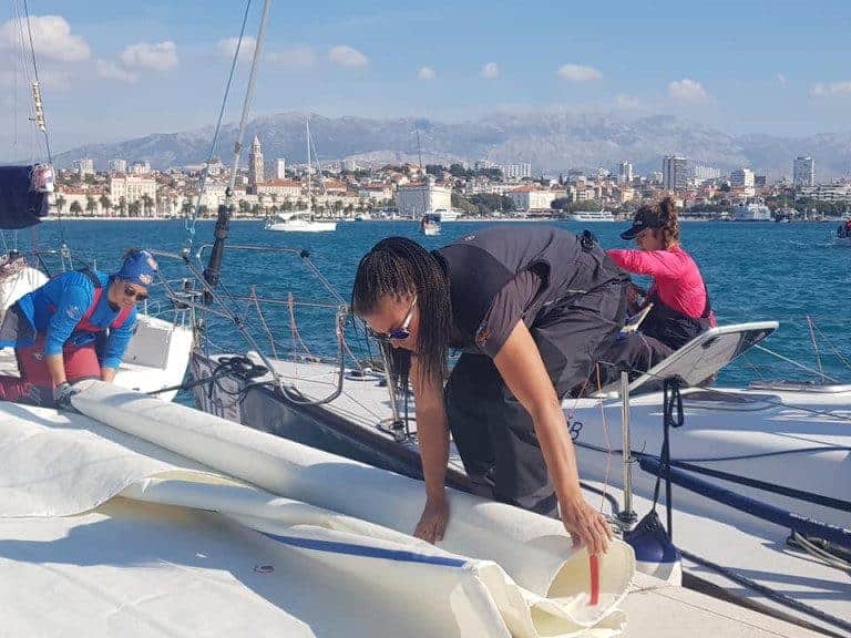 Ana Gojčeta - strastvena jedriličarka