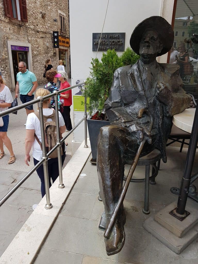 James Joyce - književnik koji je živio u Puli i Zürichu