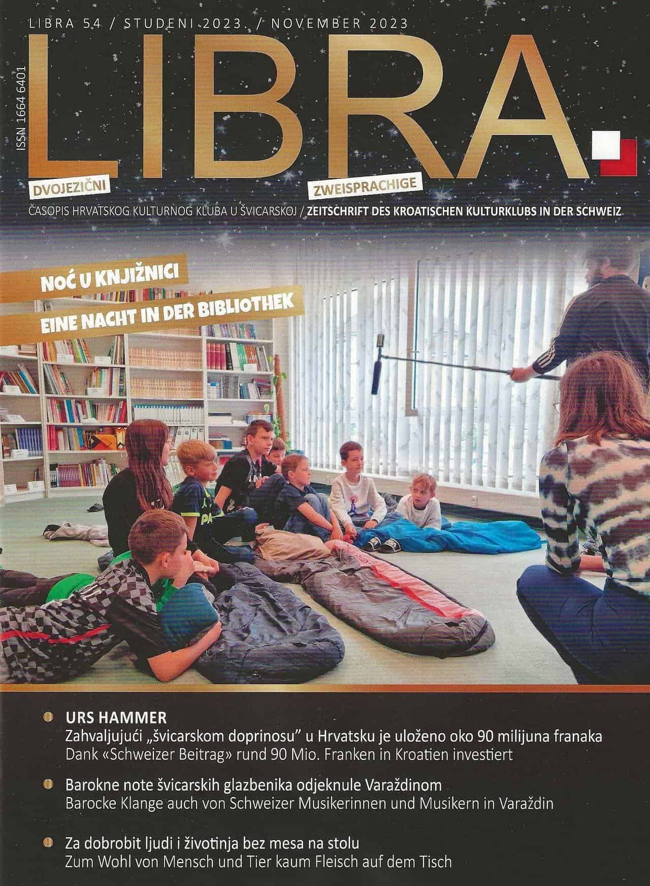 Naslovnica 54. broja magazina Libra
