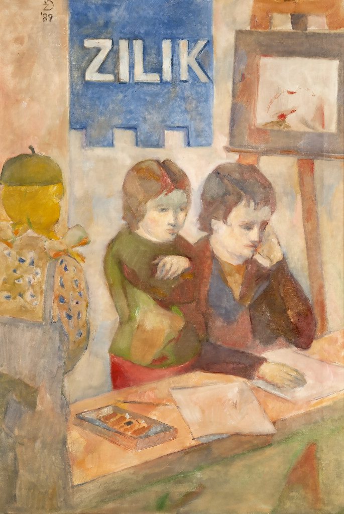 50. obljetnica Zimske likovne kolonije - zimski motiv