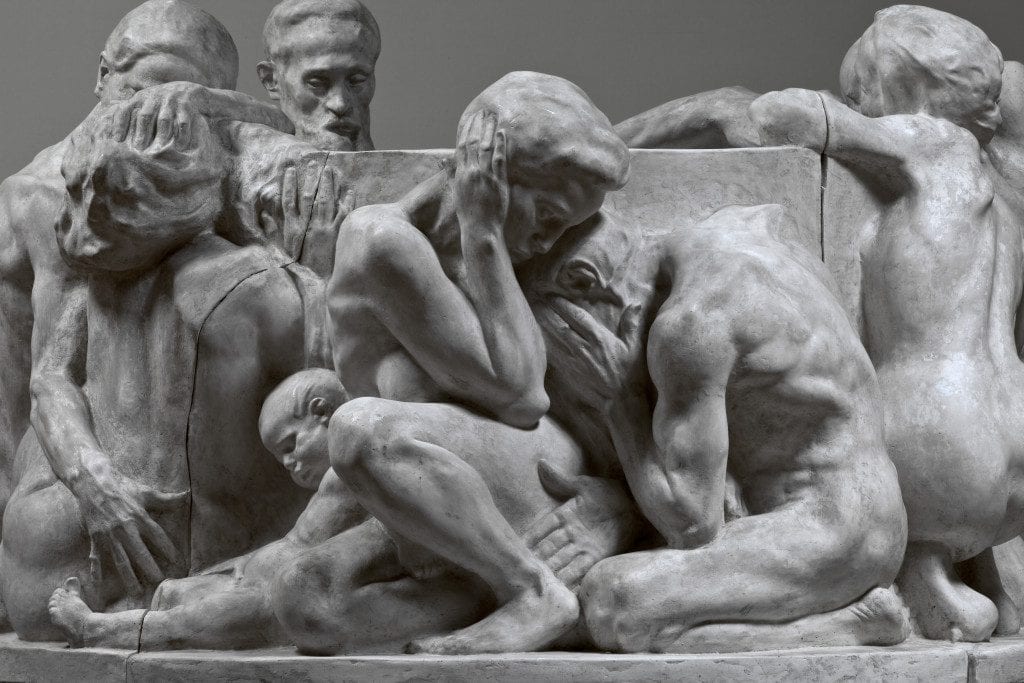 Ivan Meštrović, Zdenac života, Beč, 1905., sadra, v. 110, promjer 182 cm, Atelijer Meštrović, Zagreb, AMZ-289-293