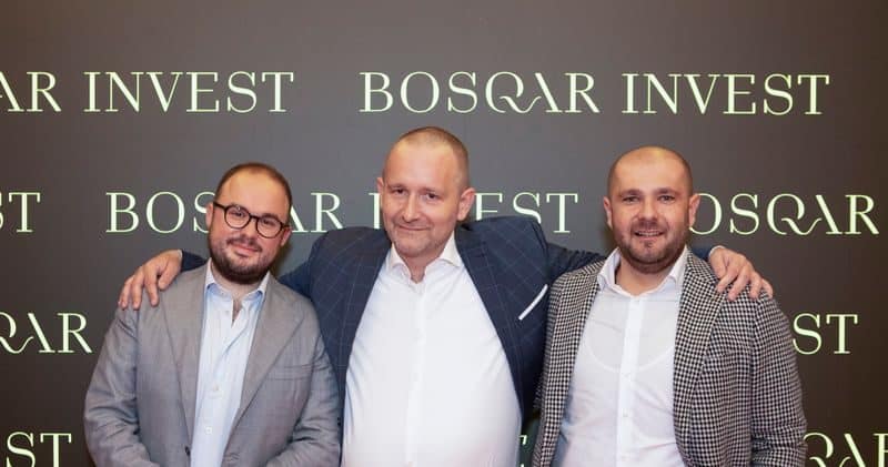 Izvor: Bosqar Invest / Luka Orešković, Darko Horvat i Tomislav Glavaš iz tvrtke Bosqar Invest