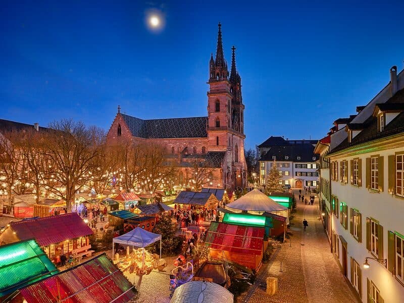Basler Weihnachtsmarkt / Copyrights Basel Tourismus