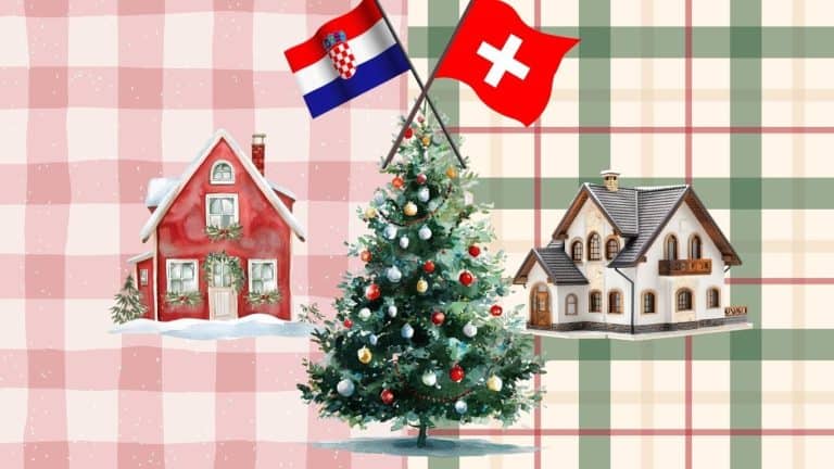 Božićni običaji Hrvatska vs Švicarska / Ilustracija: Canva
