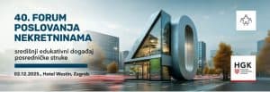 40. Foruma poslovanja nekretninama / Izvor: HGK