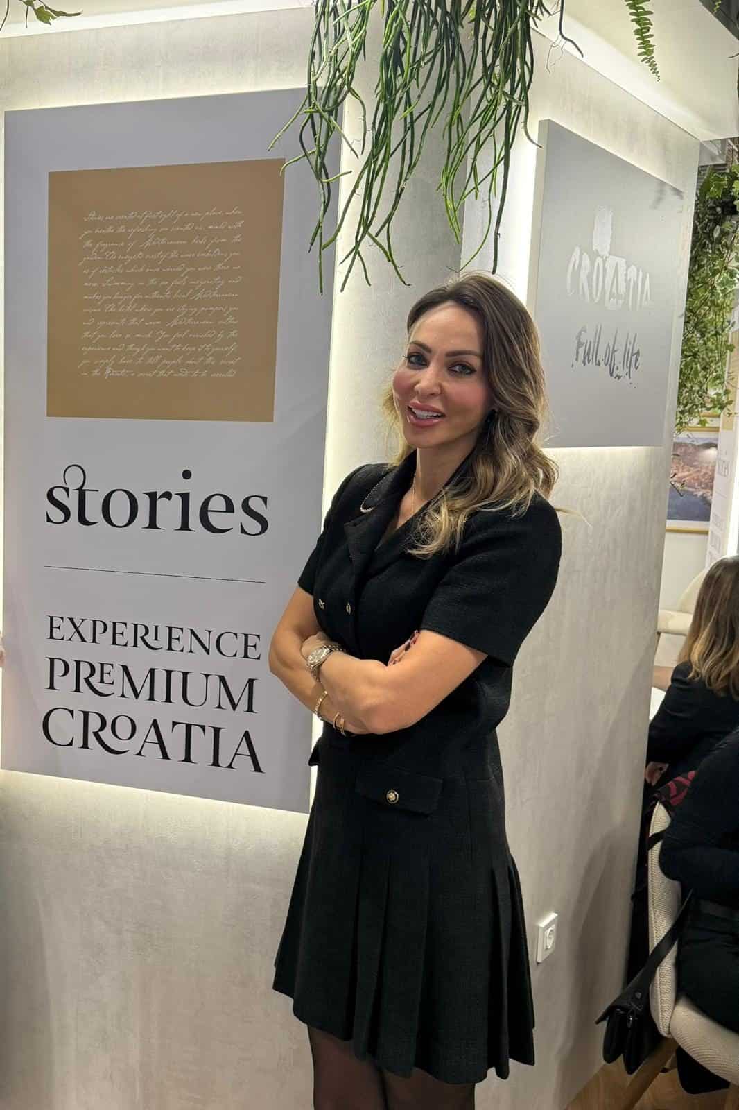 Andreja Vukojević na sajmu ILTM u Cannesu / Izvor: HGK