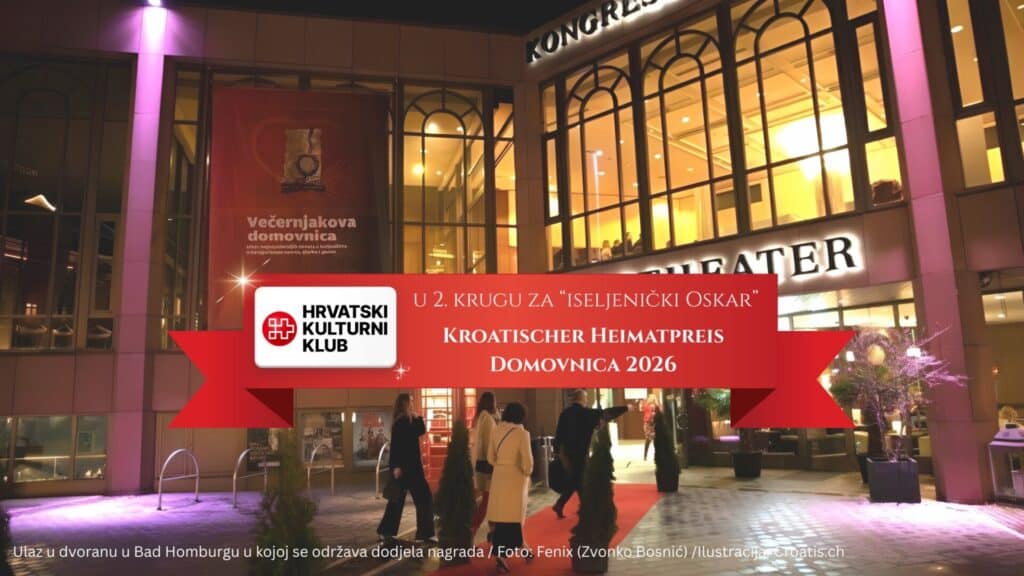 Hrvatski kulturni klub HKK Švicarska kandidati drugi krug Večernjakova domovnica 2026 Bad Homburg nagrada.
