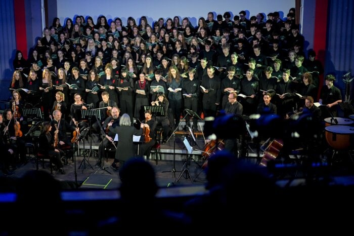 Glazbeni most: Varaždin – Schaffhausen Koncert za mir: "The Armed Man: A Mass for Peace" - Slika