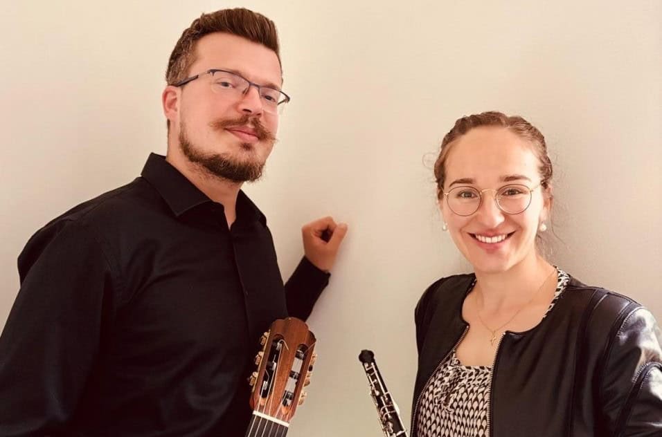 Srđan Bulat, sedmožičana gitara & Sophie Agten, oboa i engleski rog – Scena Amadeo - Agten Bulat Photo 1 E1780220...
