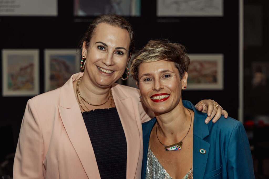 HKK25 u fotografijama: ljudi, susreti i trenuci jedne posebne večeri - HKK25 - Melanie Jallow Nietlispach i Nikolina Cukr...