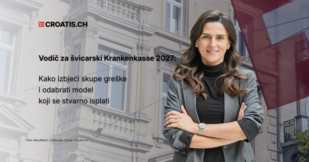 Savjetnica Marija Mikić predstavlja vodič za Krankenkasse 2027 u Švicarskoj